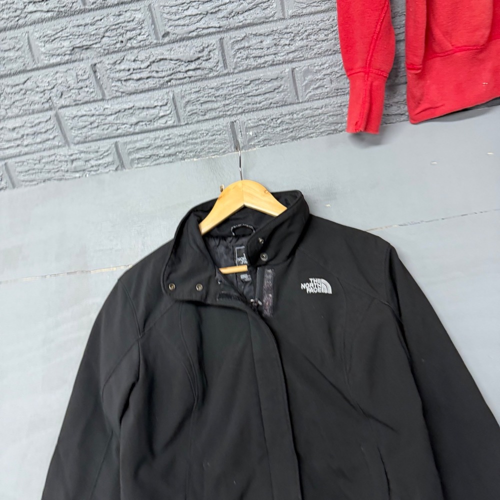 The North Face Womens Apex Bionic Softshell Jacket Black Full‎ Zip XL